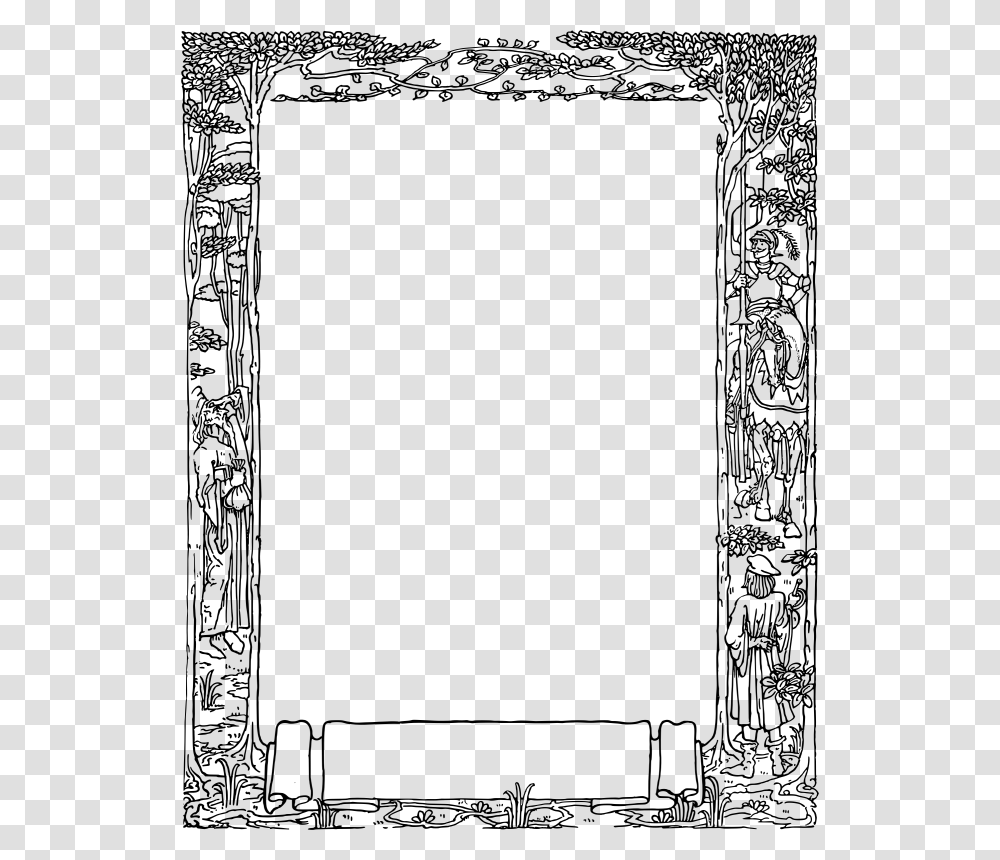 Clip Art Ourclipart Pin Medieval Picture Frame, Gray, World Of Warcraft Transparent Png