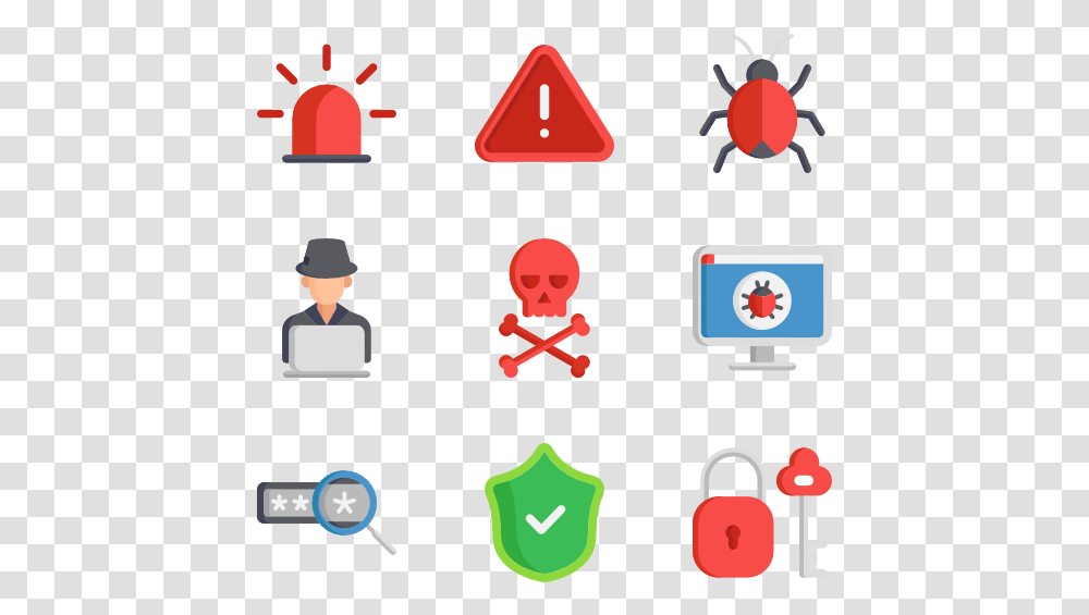 Clip Art Packs Vector Svg Cyber Crime Icon, Person, Human, Security Transparent Png
