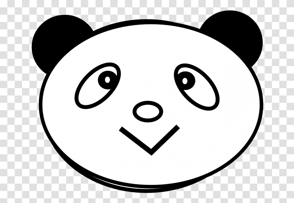 Clip Art Panda In Love Black, Logo, Trademark, Disk Transparent Png