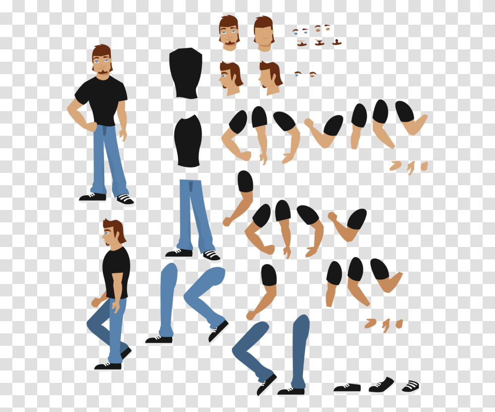 Clip Art, Pants, Person, People Transparent Png