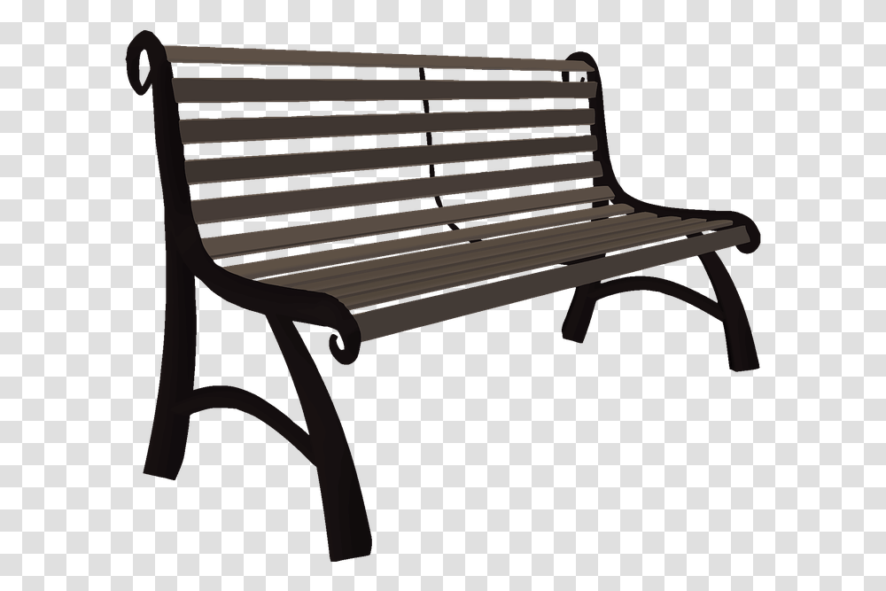 Clip Art Park Bench, Furniture Transparent Png