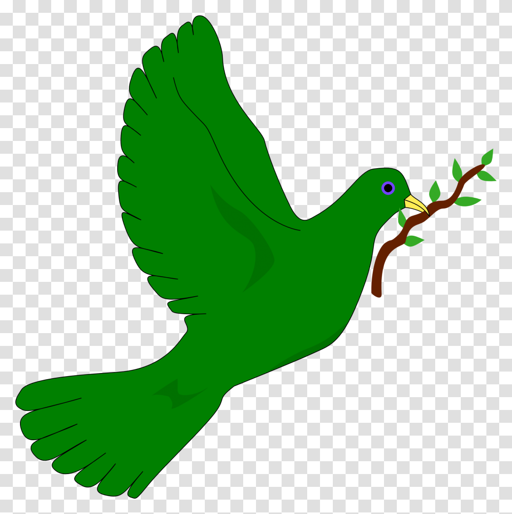 Clip Art Peace Dove, Green, Animal, Bird, Parrot Transparent Png