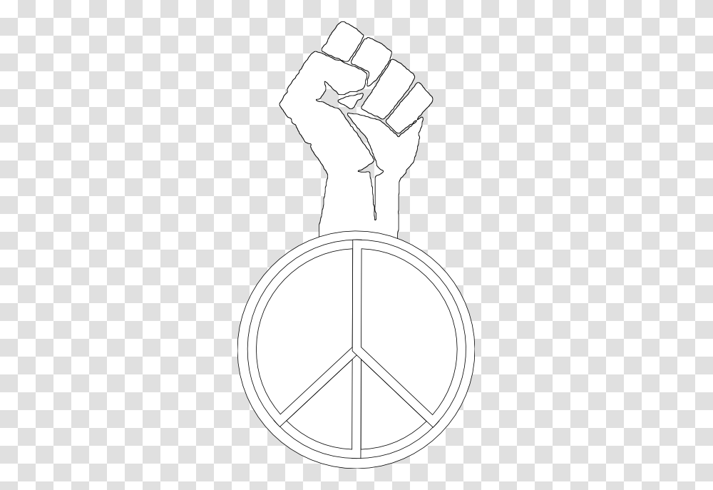 Clip Art Peace To The People Black White Line, Drum, Percussion, Musical Instrument, Leisure Activities Transparent Png