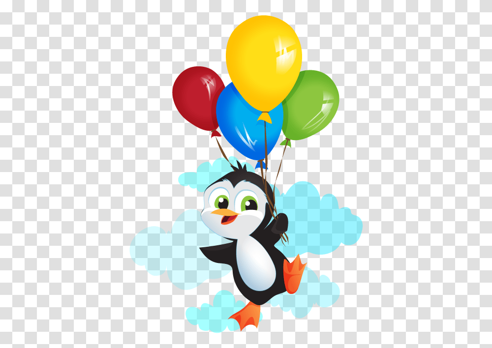 Clip Art Penguin Balloon Animal Penguin Balloon Transparent Png