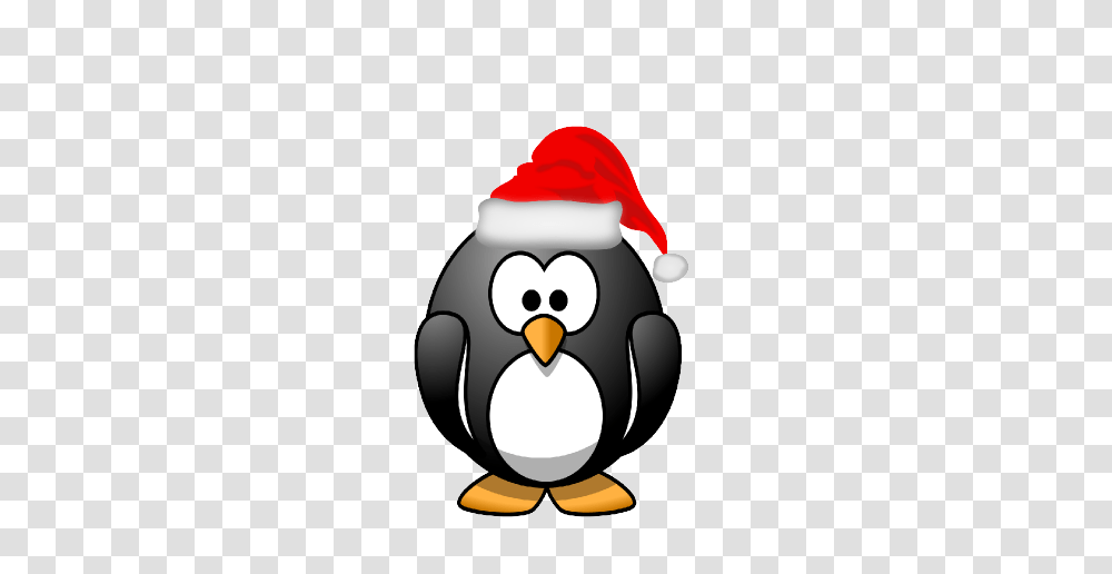 Clip Art Penguin Santa Hat Xmas Christmas, Bird, Animal, Snowman, Winter Transparent Png