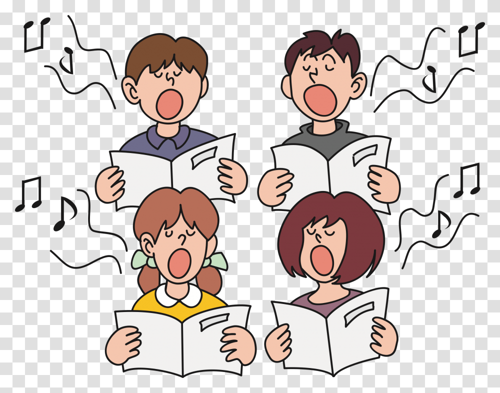 Clip Art Person Singing Clipart Sing In A Choir Clipart, Reading, Poster, Advertisement, Teacher Transparent Png
