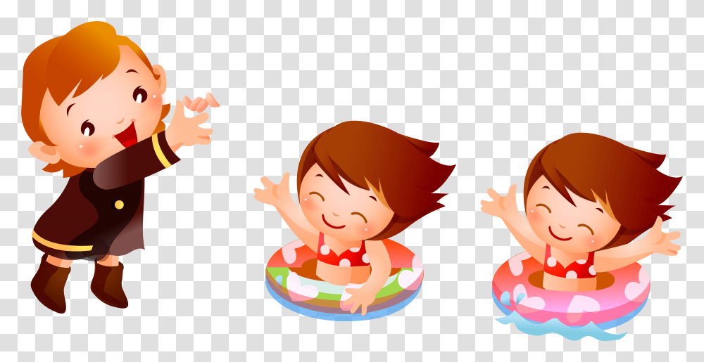 Clip Art Person Swimming Cartoon Swimming Cartoons, Eating, Food, Baby, Lunch Transparent Png