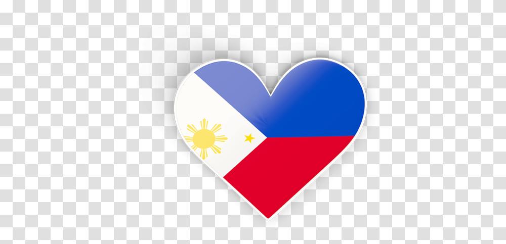 Clip Art Philippines Sticker Philippine Flag Heart Sticker Heart, Tape Transparent Png