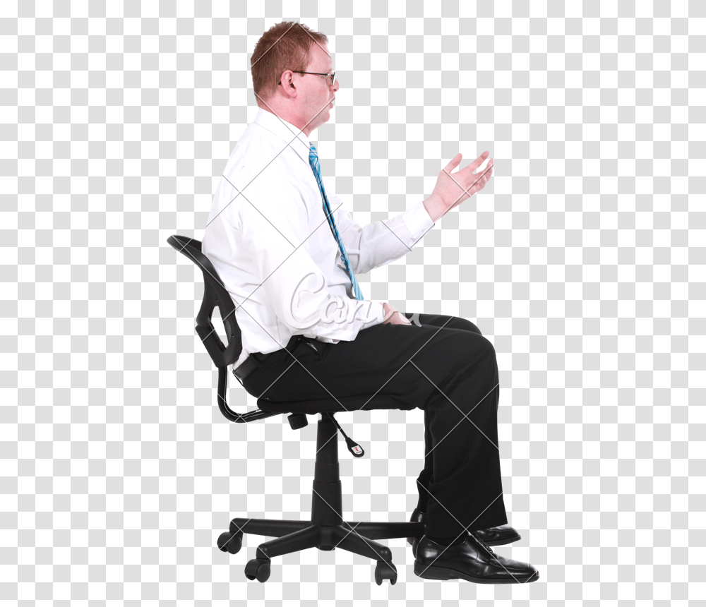 Clip Art Photos By Canva Sitting, Person, Performer, Face, Chair Transparent Png