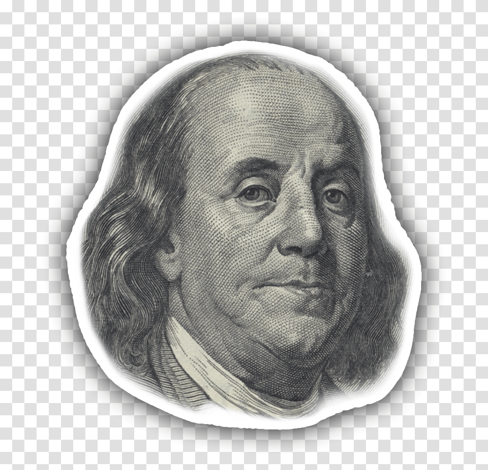Clip Art Pictures Of Benjamin Franklin Benjamin Franklin, Person, Human, Head, Painting Transparent Png