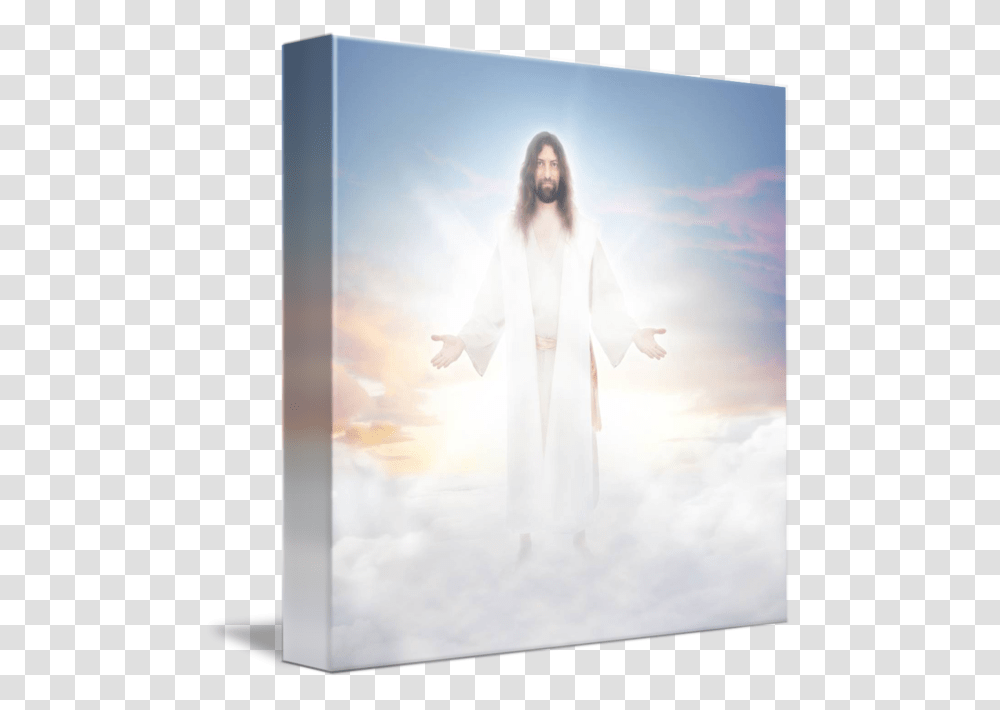 Clip Art Pictures Of Jesus In The Clouds Fairy, Apparel, Person, Human Transparent Png