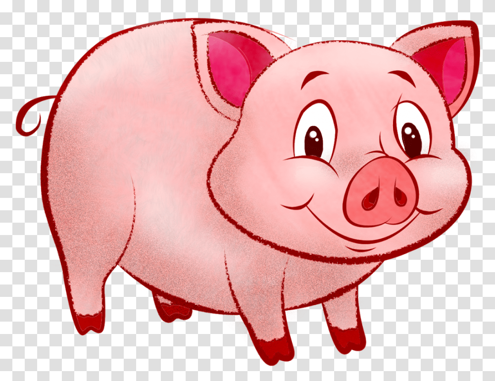 Clip Art Pig, Mammal, Animal, Hog, Piggy Bank Transparent Png