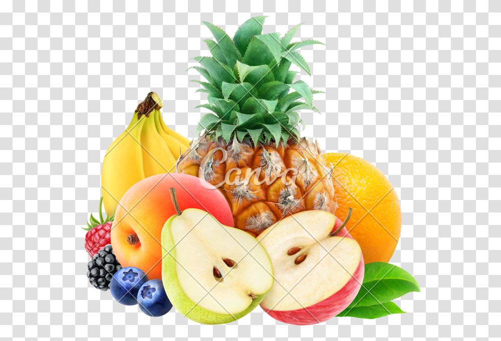Clip Art Pile Of Fruit Pineapple Juice Glass, Plant, Food, Orange, Citrus Fruit Transparent Png