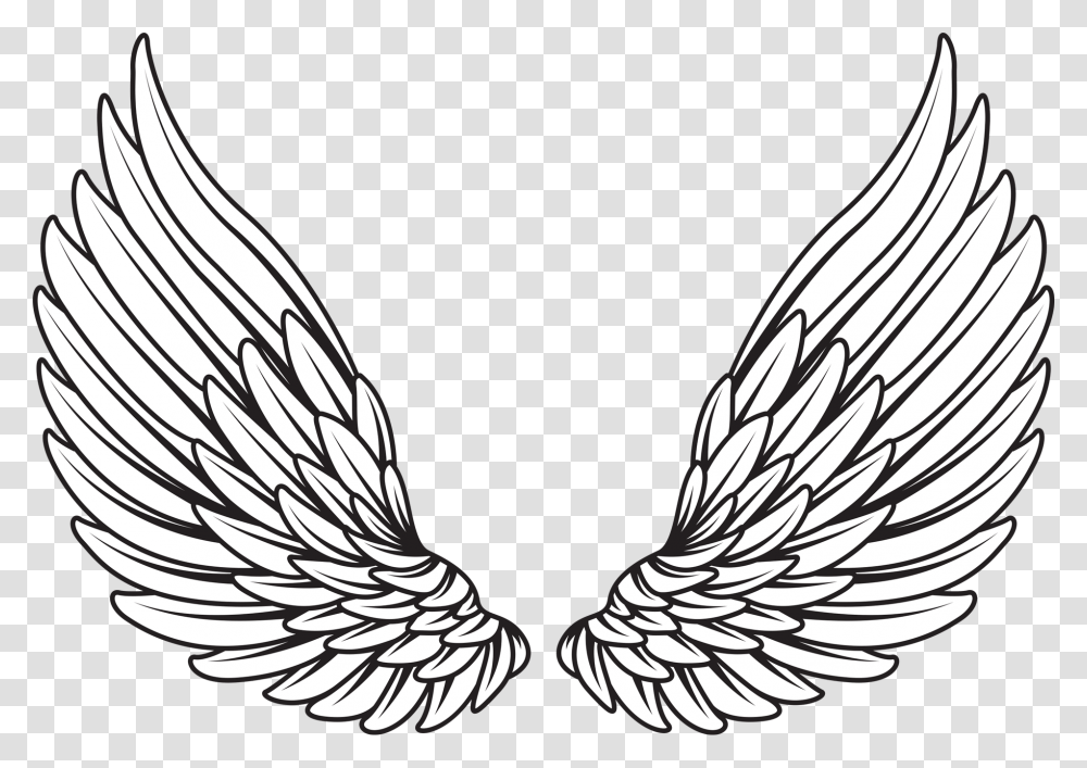 Clip Art Pin De Meher Sabharwal Angel Wings Vector, Emblem, Eagle, Bird Transparent Png