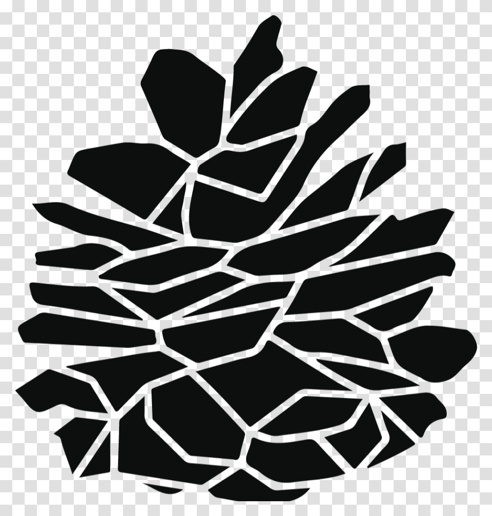 Clip Art Pinecone Cookies Illustration, Rug, Spiral, Gray, Plant Transparent Png