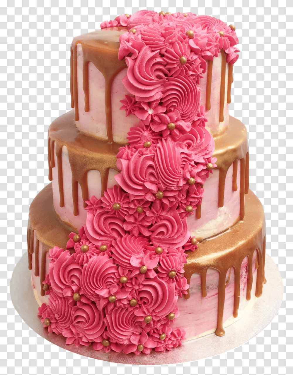 Clip Art Pink Gold Cakes Cake Images Hd, Dessert, Food, Wedding Cake, Birthday Cake Transparent Png