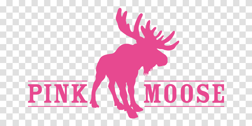 Clip Art Pink Moose Logos Elk, Poster, Advertisement, Mammal, Animal Transparent Png