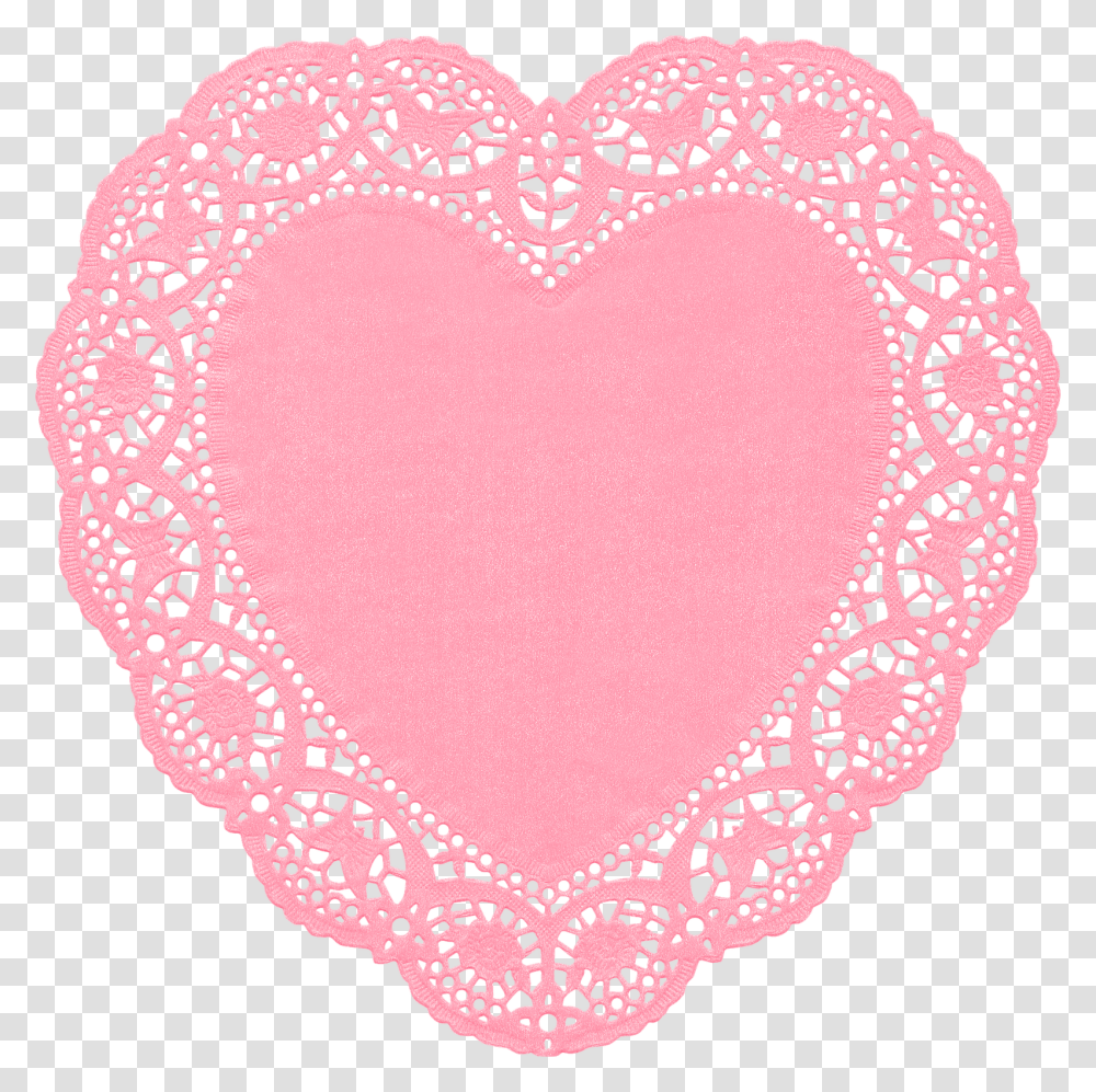 Clip Art Pink Scrapbooking Paper Heart Doily, Lace, Bracelet, Jewelry, Accessories Transparent Png