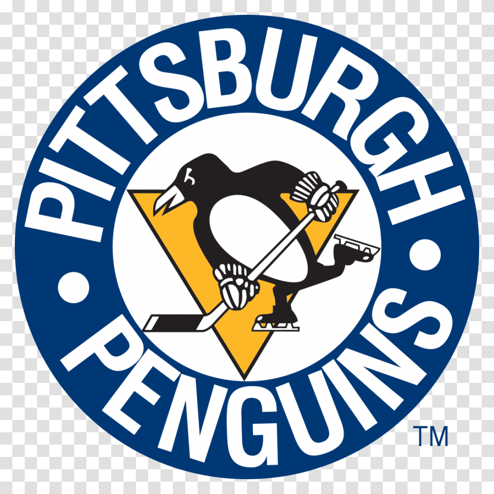 Clip Art Pittsburgh Penguin Logo Clip Art, Label, Bird Transparent Png
