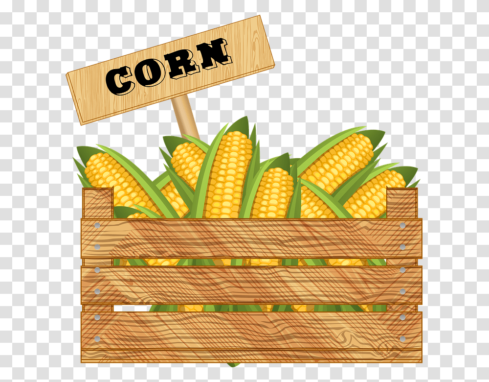 Clip Art, Plant, Corn, Vegetable, Food Transparent Png