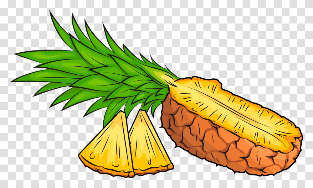 Clip Art, Plant, Pineapple, Fruit, Food Transparent Png