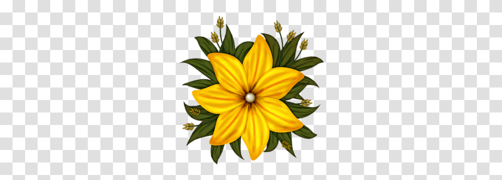 Clip Art, Plant, Treasure Flower, Blossom, Dahlia Transparent Png