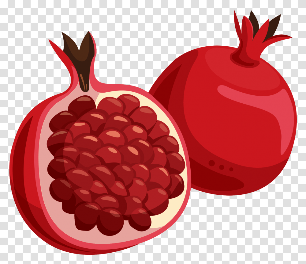 Clip Art Pomegranate, Plant, Produce, Food, Fruit Transparent Png
