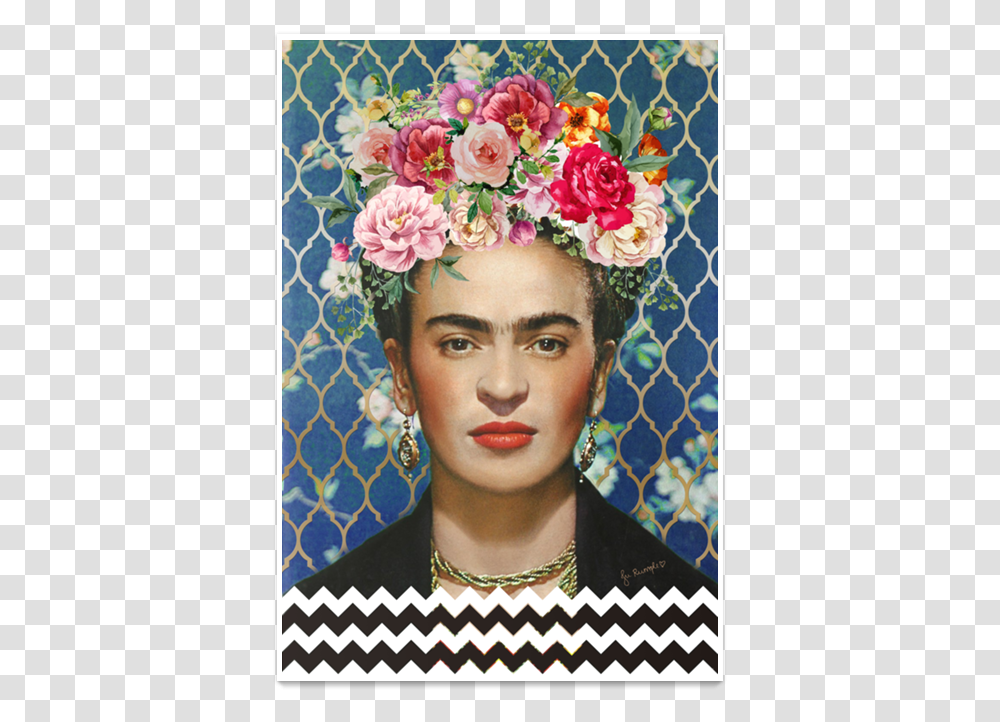 Clip Art Poster Forever Arte Frida Kahlo, Necklace, Jewelry, Accessories, Person Transparent Png