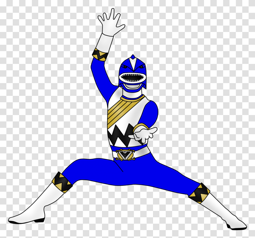 Clip Art Power Rangers Clipart Black And White Blue Power Ranger Clip Art, Person, Long Sleeve, Ninja Transparent Png