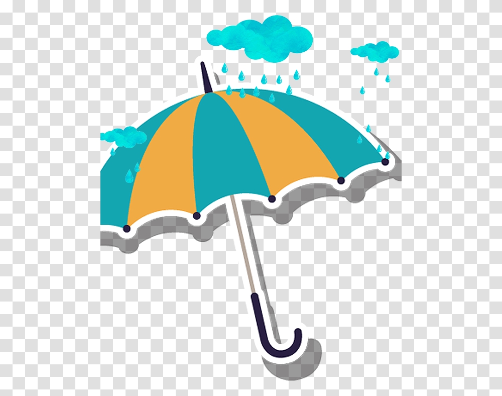 Clip Art Rain Transprent Free Umbrella With Rain, Canopy, Hammer, Tool Transparent Png