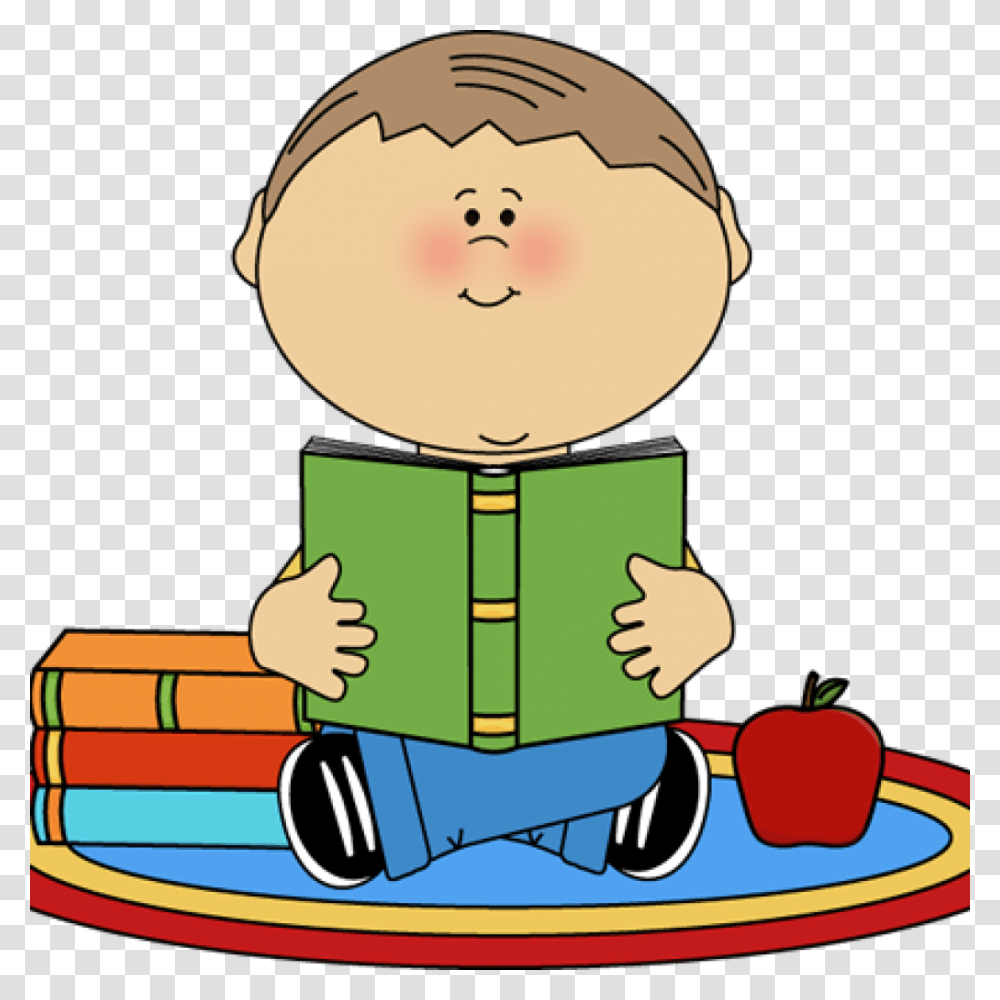 Clip Art Read A Book, Reading, Outdoors, Girl, Female Transparent Png