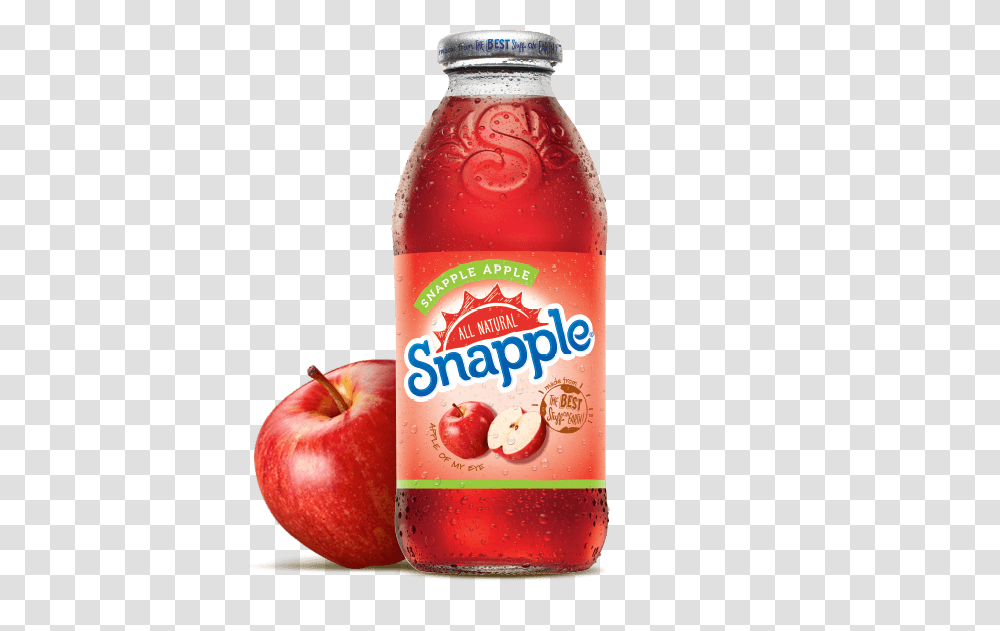 Clip Art Red Apple Juice Snapple, Beverage, Drink, Ketchup, Food Transparent Png