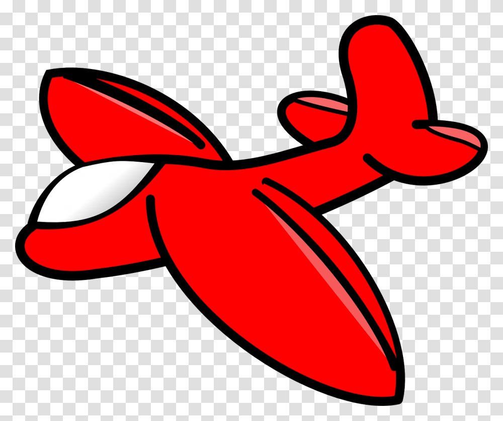 Clip Art Red Plane, Animal, Fish, Shark, Sea Life Transparent Png