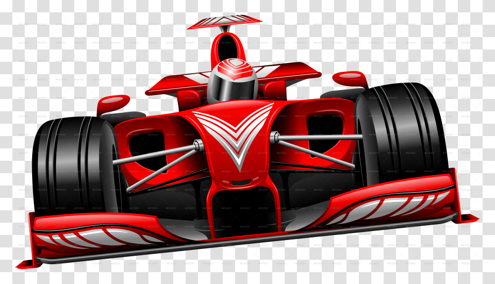 Clip Art Red Race Car Formula 1, Vehicle, Transportation, Automobile, Sports Car Transparent Png
