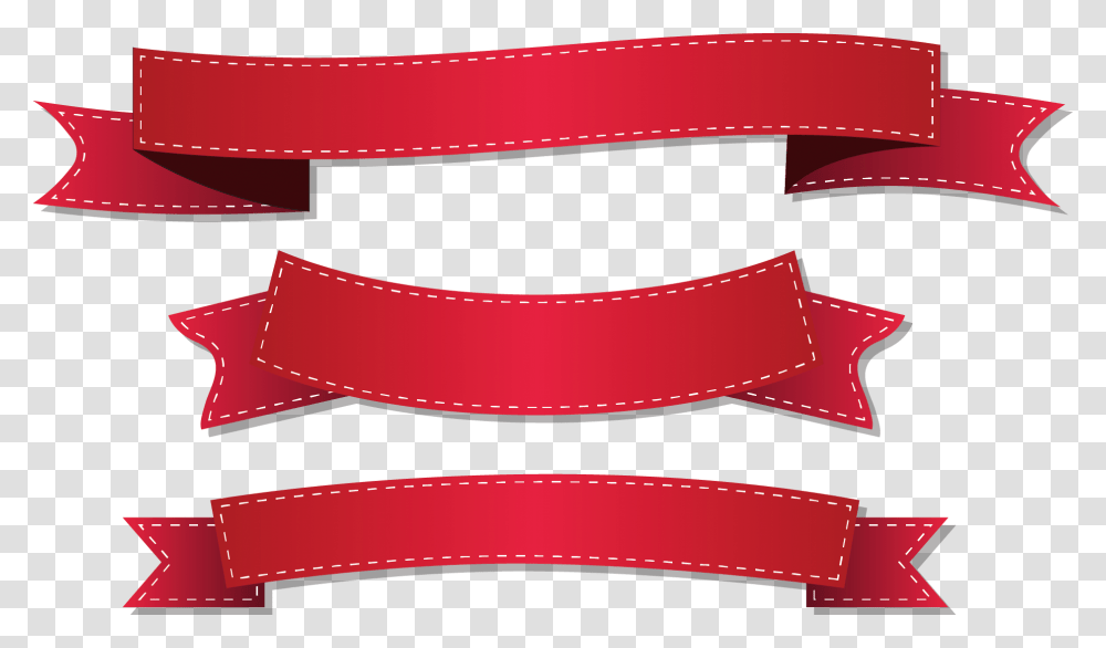Clip Art Red Ribbon Vector Ribbon Vector Red, Label, Strap, Sticker Transparent Png