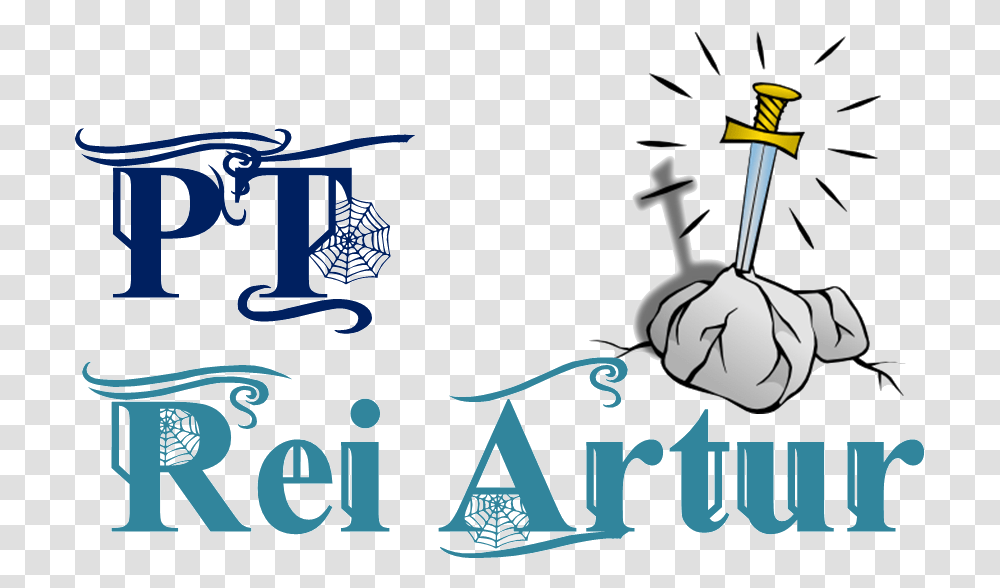 Clip Art Rei Arthur Sword In The Stone, Alphabet, Logo Transparent Png