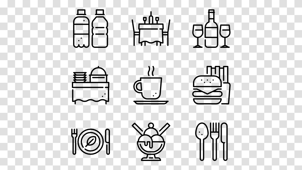 Clip Art Restaurant Menu Icon Work Icon, Gray, World Of Warcraft Transparent Png