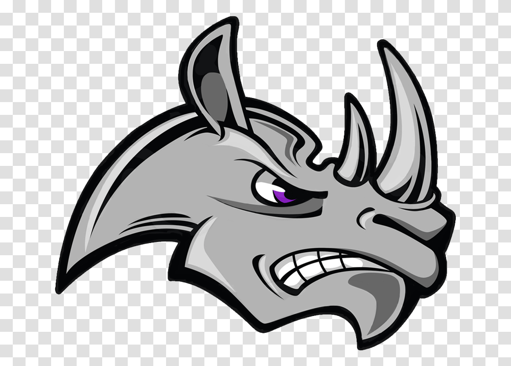 Clip Art Rhinoceros Graphic Rhinos Logo, Dragon, Hammer, Tool Transparent Png