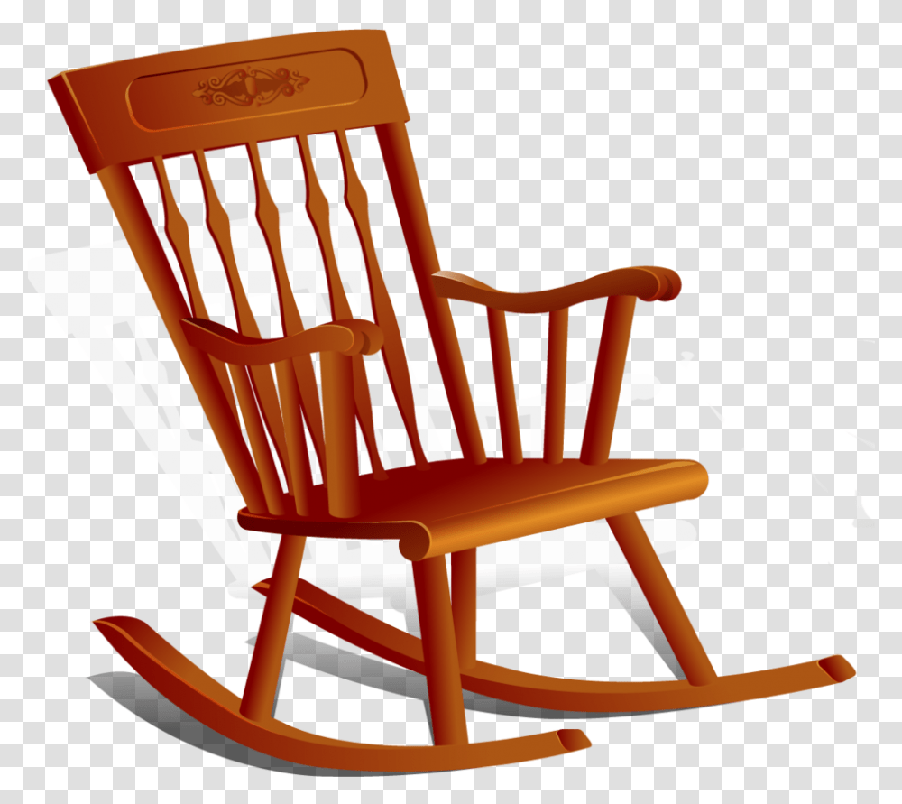 Clip Art Rocking Chair, Furniture Transparent Png