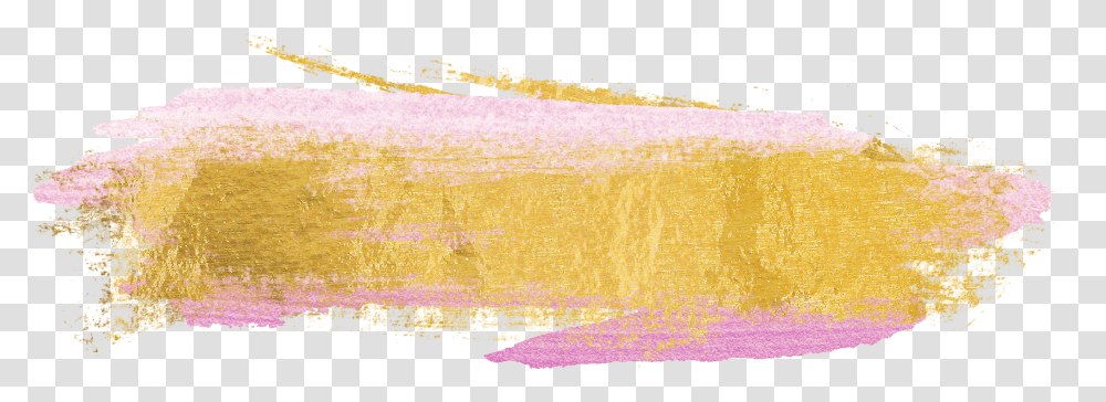 Clip Art Rose Gold Gold Paint Brush Stroke, Rug, Modern Art, Canvas, Painting Transparent Png