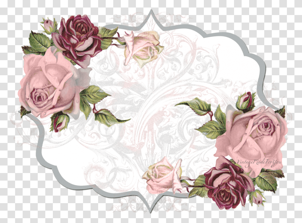 Clip Art Rose Header Red Flowers Corner Clipart, Floral Design, Pattern, Porcelain Transparent Png