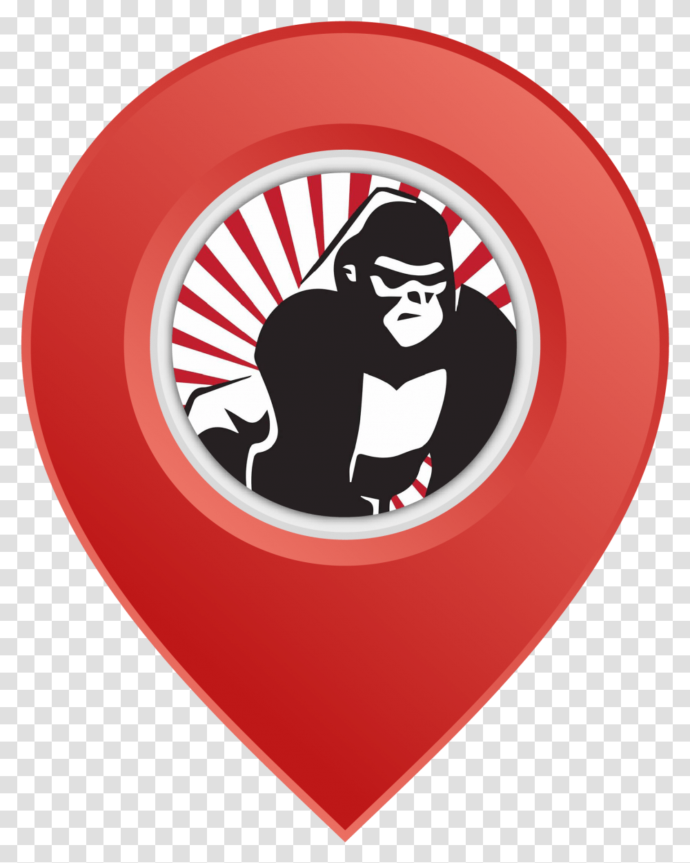 Clip Art Royalty Free Revolutionary Good Food Luncheonette Gorilla, Label, Person, Human Transparent Png