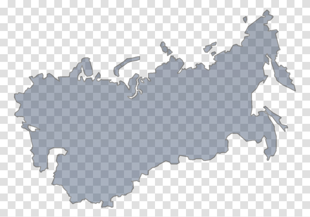 Clip Art Russia Background Russia Map No Background, Silhouette, Nature, Outdoors, Diagram Transparent Png