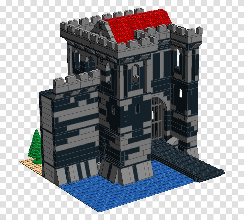 Clip Art S Castle Moc Architecture, Toy, Minecraft, Building Transparent Png