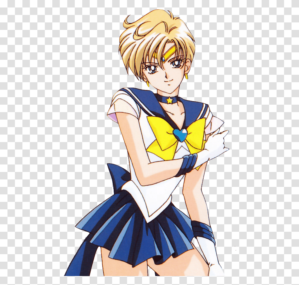 Clip Art Sailor Uranus Gender Sailor Uranus, Manga, Comics, Book, Person Transparent Png