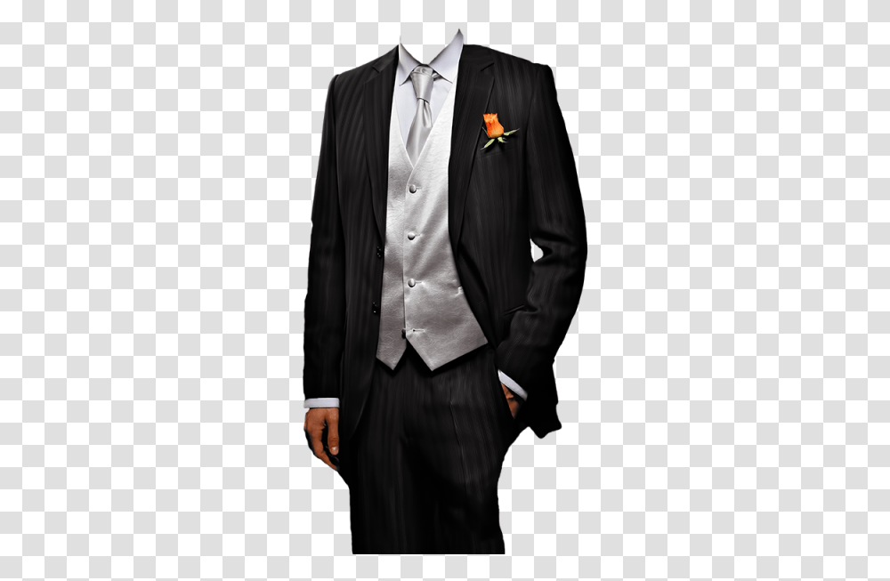 Clip Art Sal O Preto E Tuxedo, Suit, Overcoat, Sleeve Transparent Png