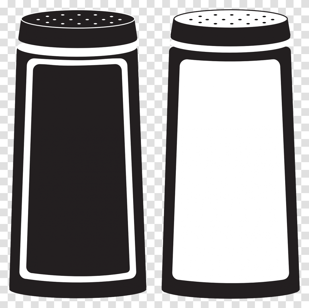 Clip Art Salt And Pepper Shakers, Cylinder, Jar, Tin, Can Transparent Png