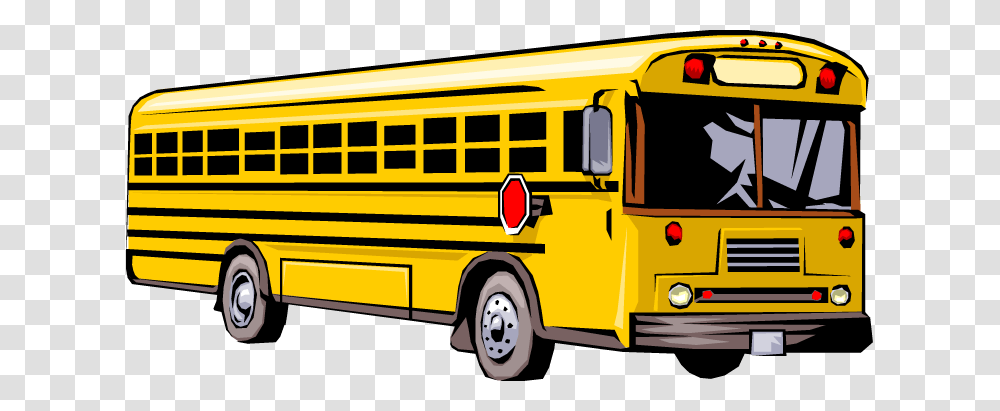 Clip Art School Bus Clip Art For Kids, Vehicle, Transportation Transparent Png