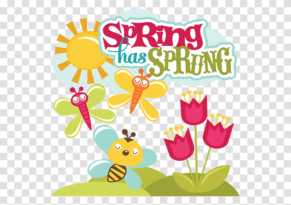 Clip Art Scrap Book Spring Clipart Spring Has Sprung 2018, Poster, Advertisement Transparent Png