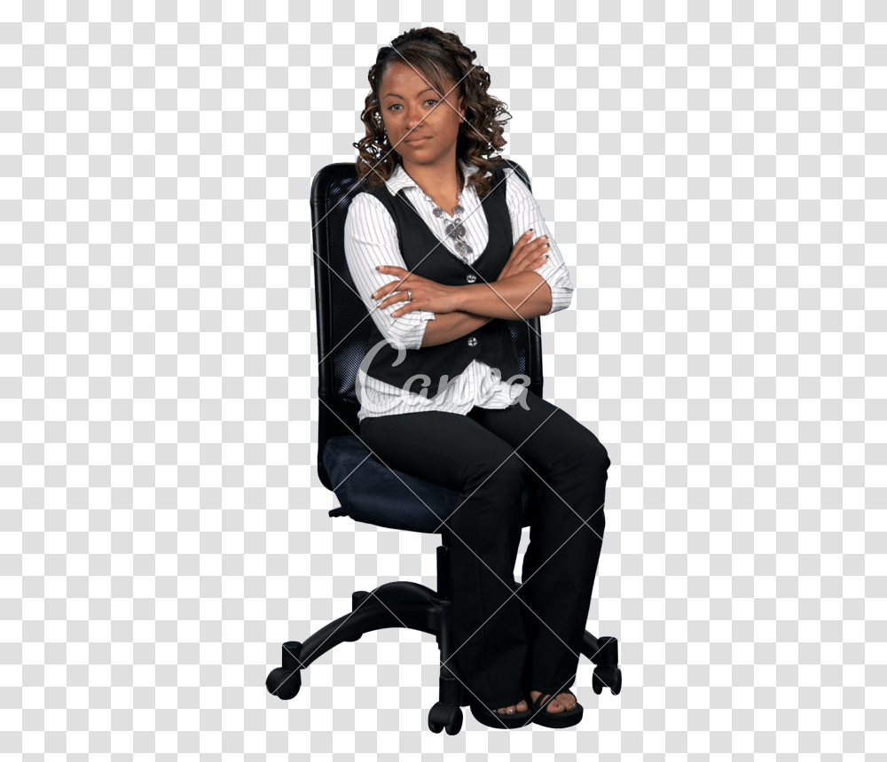 Clip Art Serious Young Business Man Sitting, Person, Female, Shoe Transparent Png